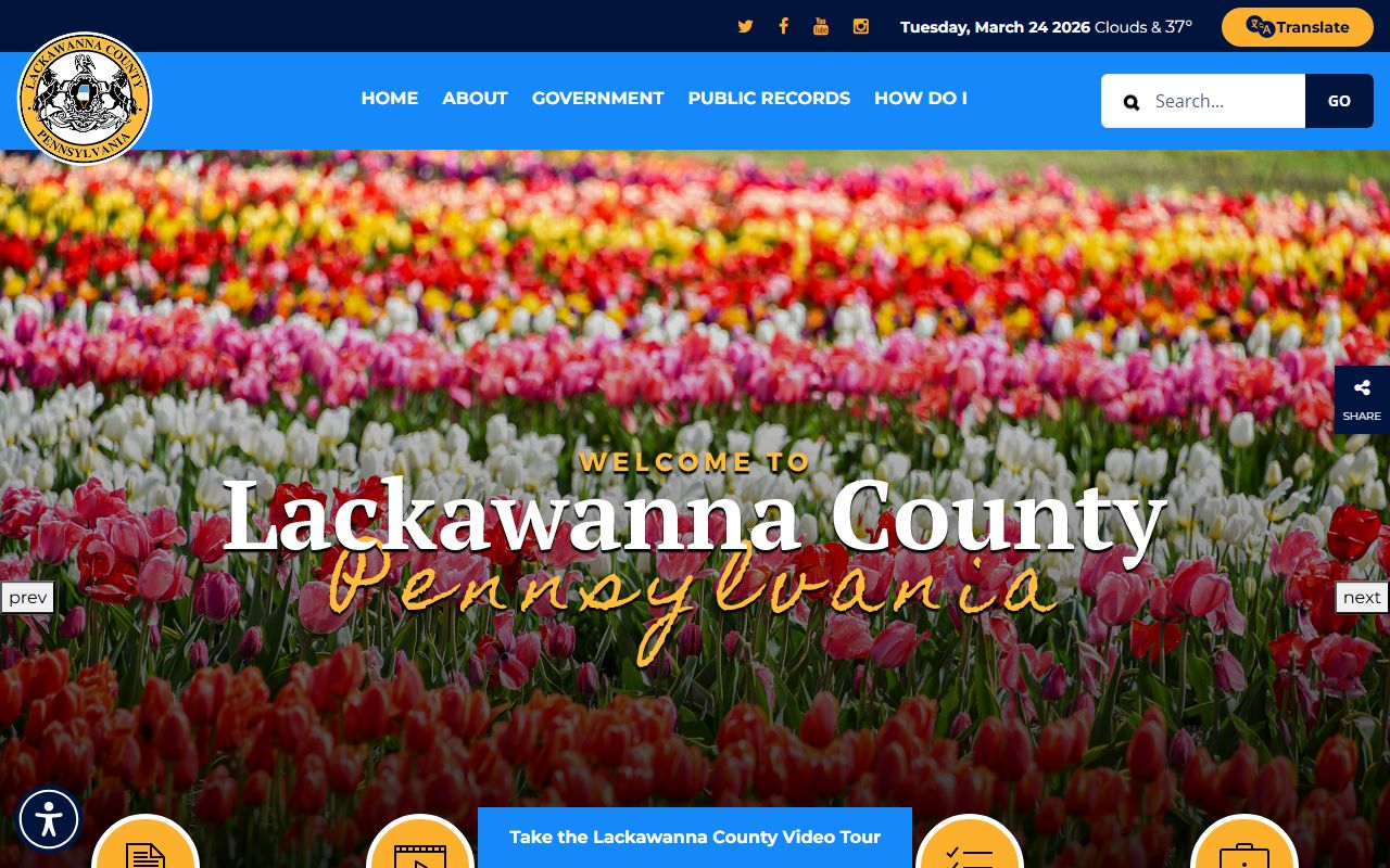 lackawanna county booking releases county website portal