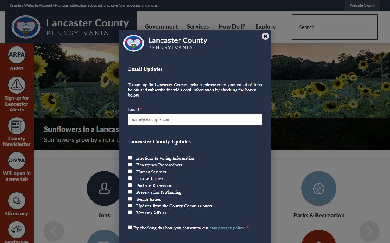 lancaster county booking releases county website portal