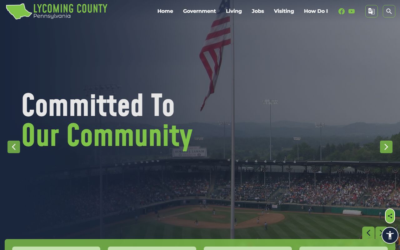 lycoming county booking releases on the county government portal