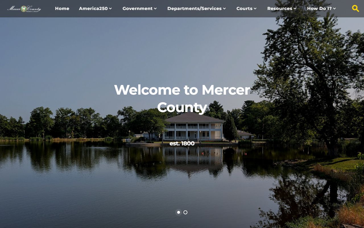 mercer county booking releases portal on the county government website