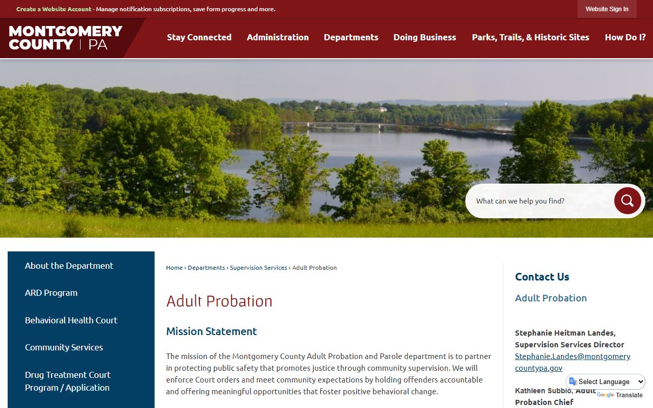 montgomery county sheriff office page with booking releases and public records information