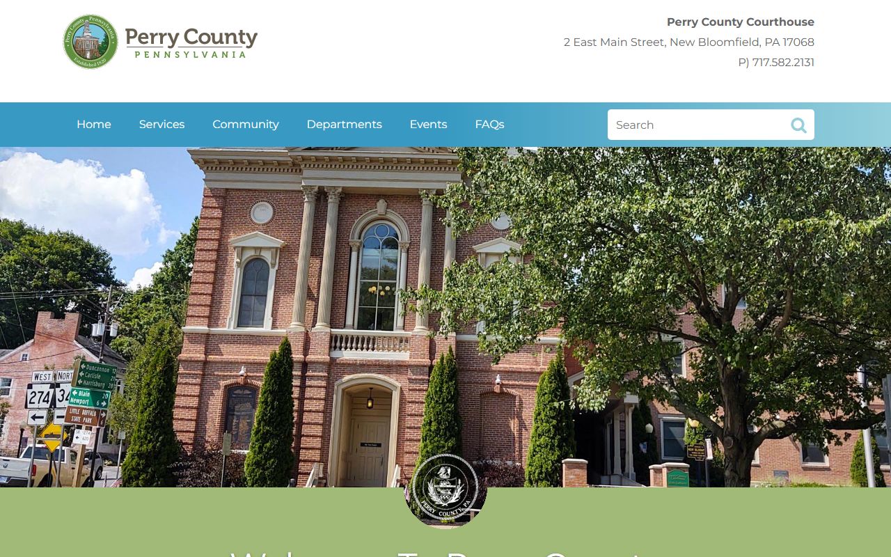 perry county booking releases portal on the county government website